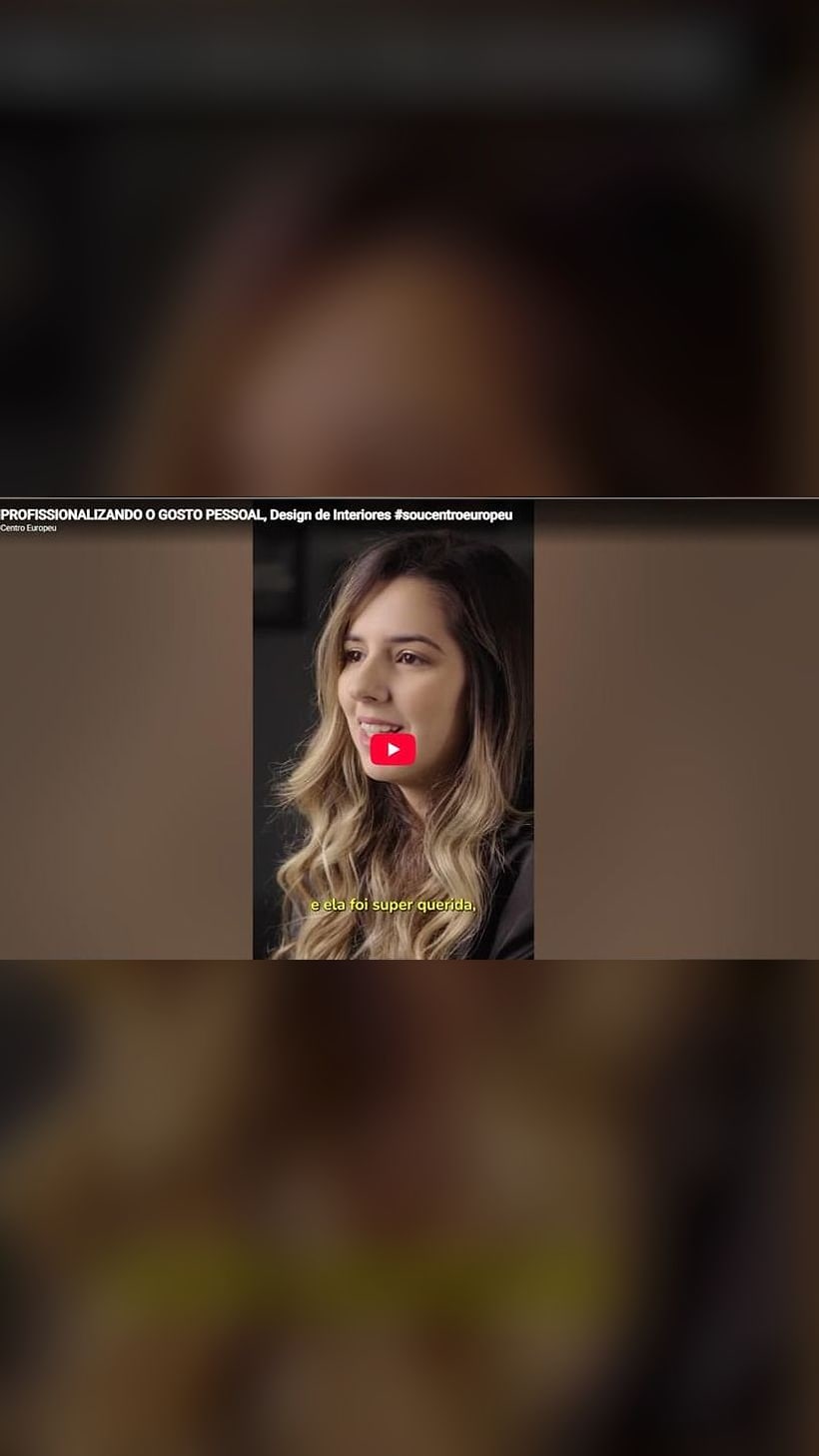 Depoimentos em vídeo
