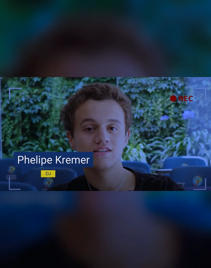 Depoimentos em vídeo