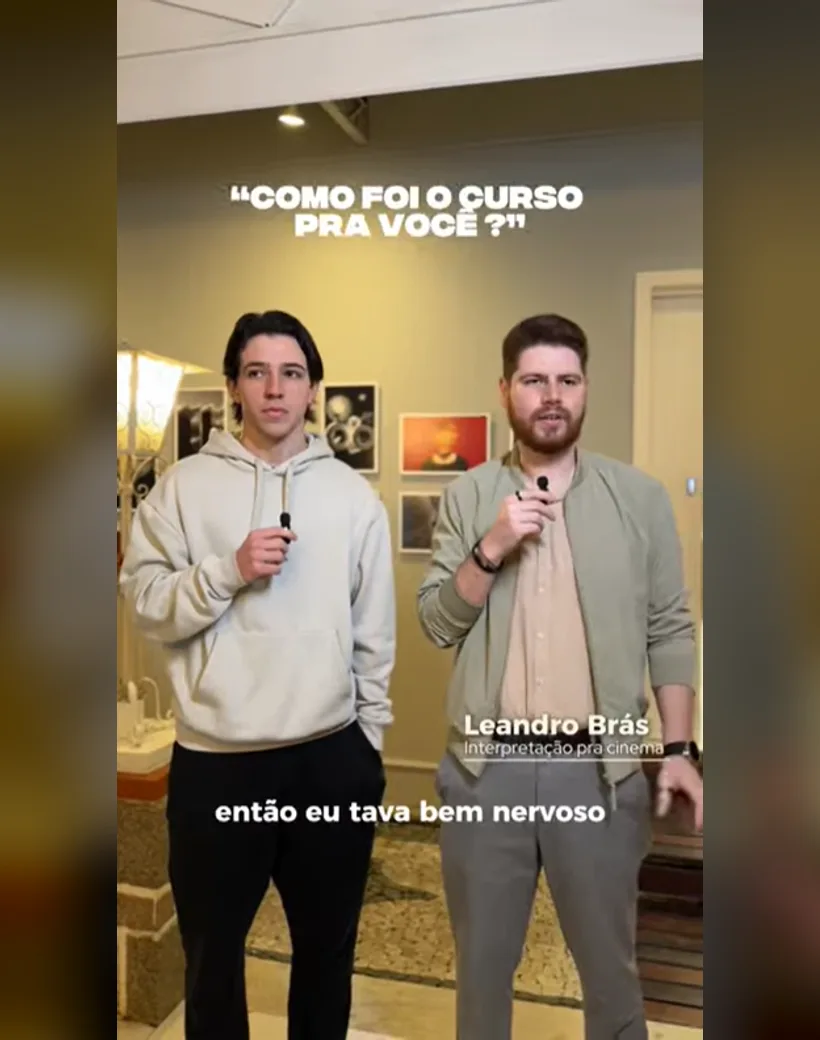Depoimentos em vídeo