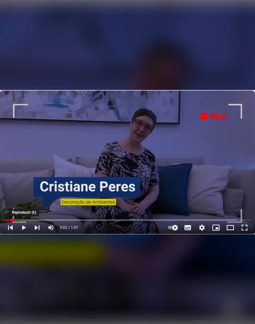 Depoimentos em vídeo