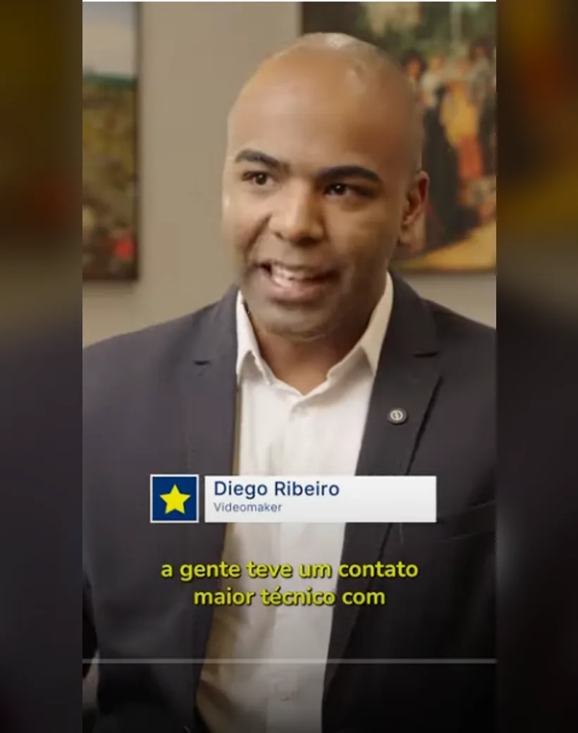 Depoimentos em vídeo
